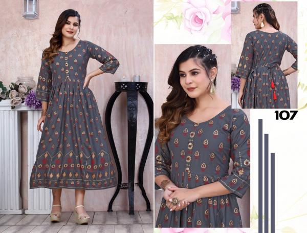 Trendy Golden All the best Rayon Designer Exclusive Kurti collection